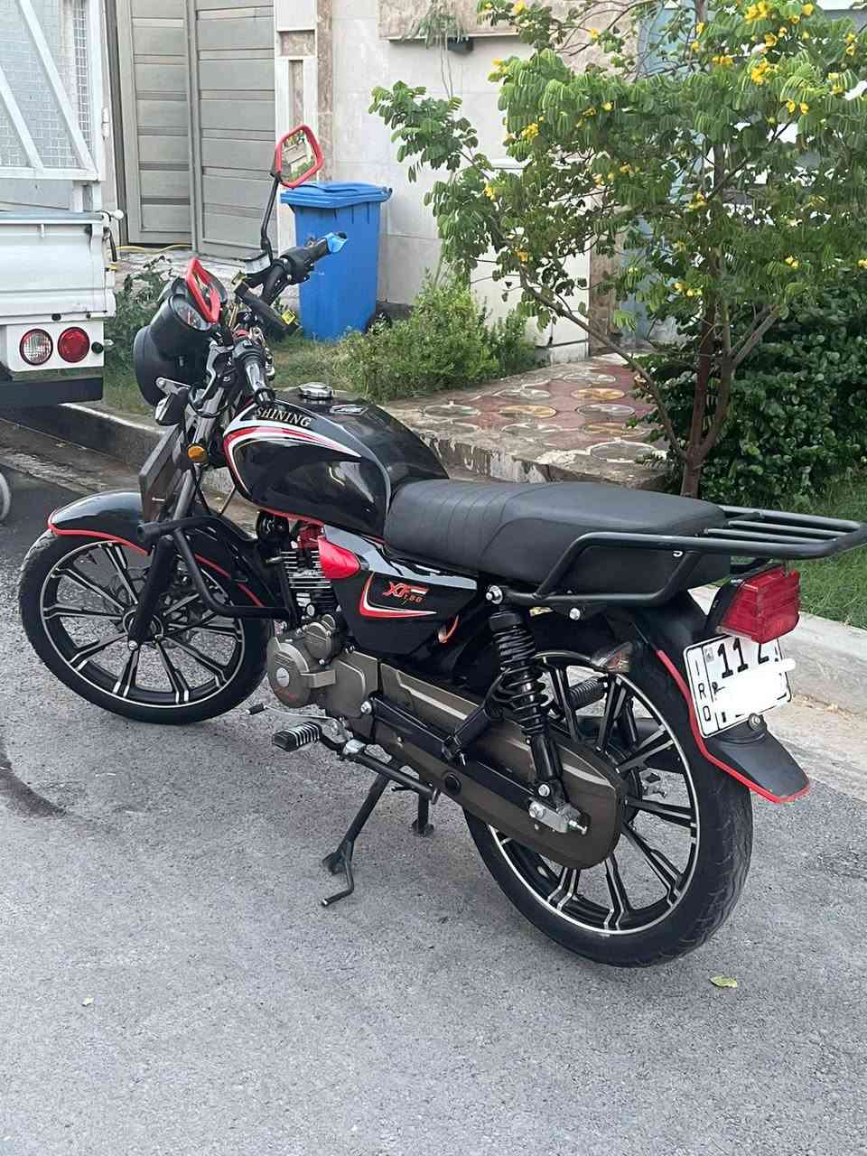 السلام عليكم 
شايننك موديل 2023 نازله بل 2025 مكاني بغداد شارع فلسطين رقم بغداد بأسمي تحويل ثاني يوم الدراجه خير من الله ومكينتها مكفوله مابيها كل نقص بعدها جديده الاستفسار هذه رقمي وبخدمتكم  ***********
