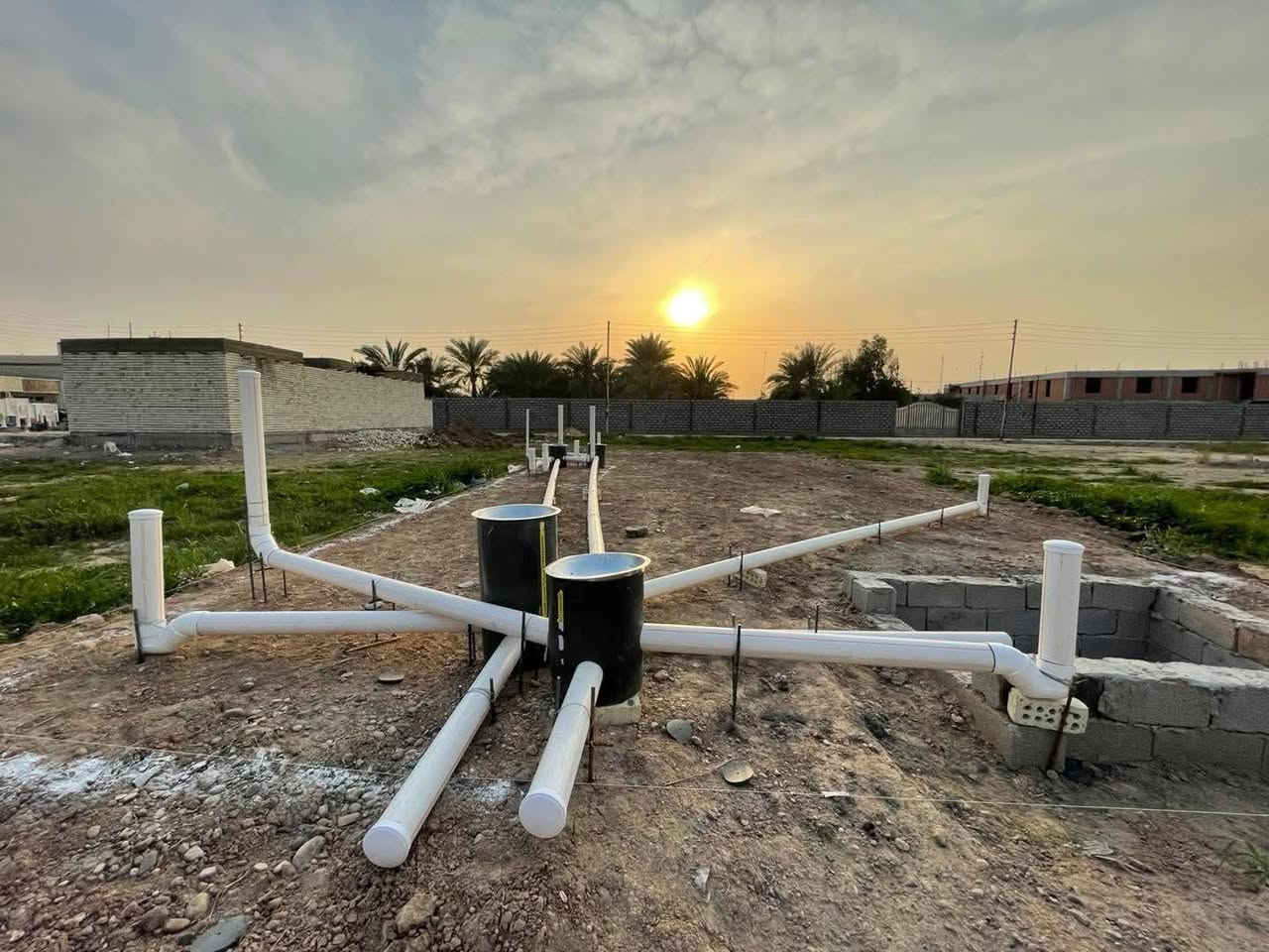 سلام عليكم خلفه صحيات تاسيس ماء ومجاري شغل هندسي مضبوط واسعار مناسبه للحجز والاستفسار التواصل على الرقم ***********
