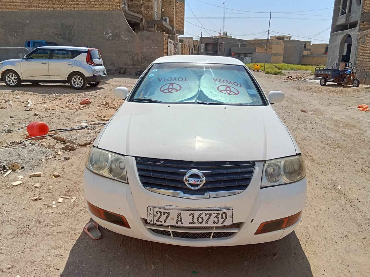 السلام عليكم
نيسان سني كوري 2012
مكفولة كير ومحرك وتبريد باتري جديد تخم تاير مجاول جديد بلكات كله جديد شاشه داخلة هزة قبل 20 يوم 
سنوية بسمي ل2031 مجددة مكانها الخاجية 
للبيع السعر 92 بيها شي قليل رقمها27 تتحول بالكوت مال بيت 
للتواصل ***********
