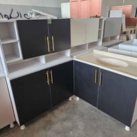 كاونتر MDF • سنك مرمر ١م • توصيل بغداد