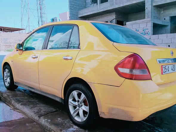 سلام عليكم نيسان تيدا موديل 2006 رقم كركوك منظومة غاز رقم مميز ضربة جاملغ الخلفية فقط تبريد وتدفئة شغال تايرات جديدة سيارة جاهزة اتصال ع رقم ***********  ما متواجت ع فيس سعر 63 وبيهة مجال
