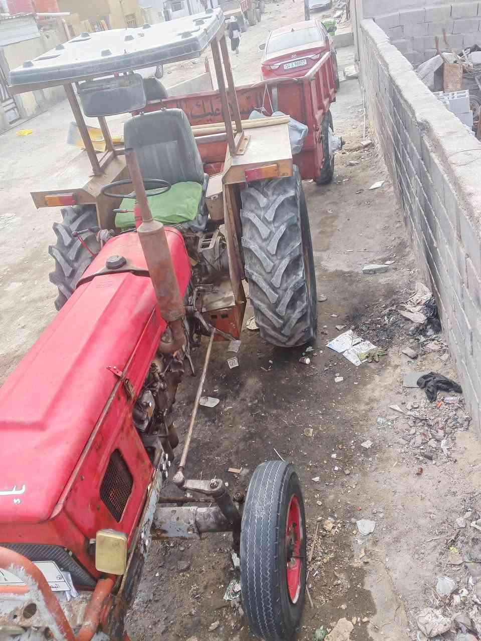 السلام عليكم
مكينة عنتر 71  البيع 
موديل 1989رقم الماني بسمي
مكينة خير من الله من كير ومحرك وصدر وكسن
تايرات  جديد  المكينة ورهه بس عربانه سكندريه 
العنوان بصره  رقم ***********
