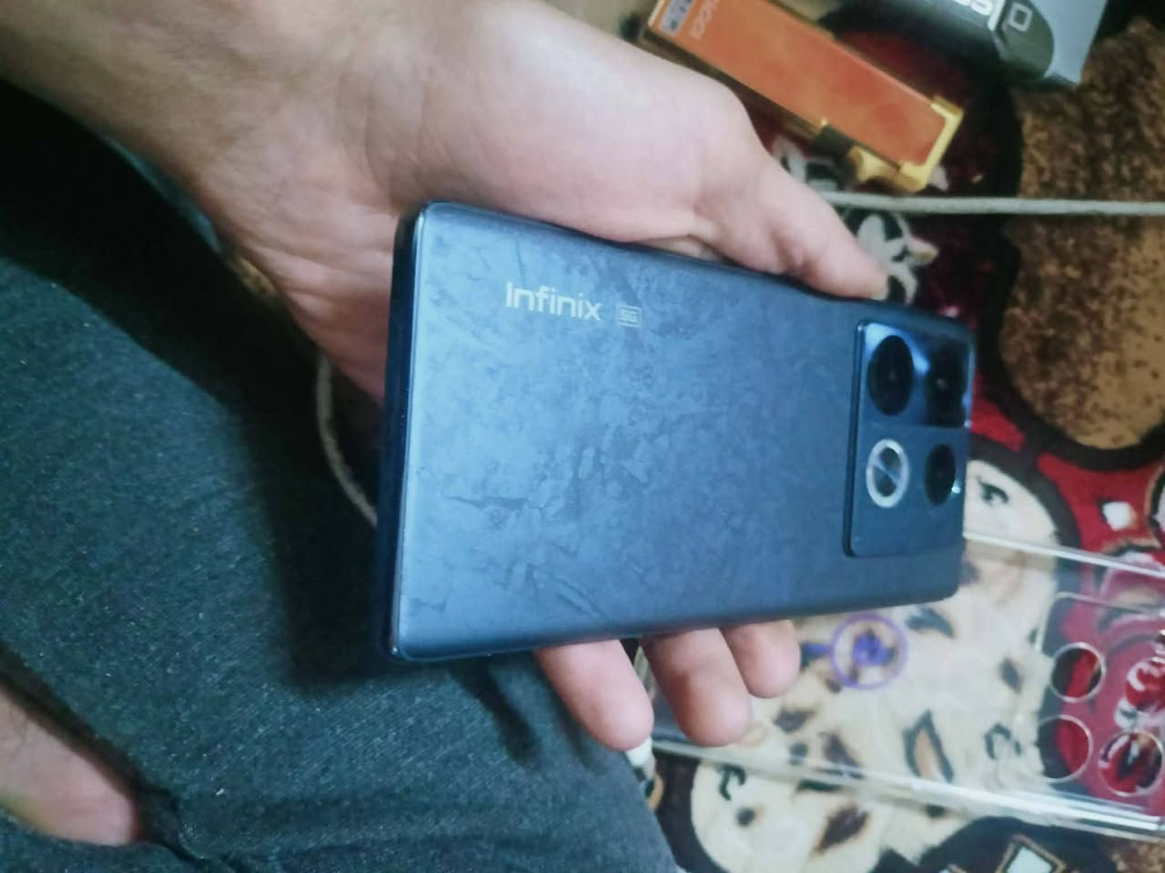 تلفون بعده بل كرتون مالته مستخدم  شهر وحد  الذاكره 256 الرام 8+8 اسم الجهاز انفنكس نوت 40برو 5G السعر مالته معروف اذا مو شراي لا تكسر بي خت ضمان بي شراي تعال خاص


**إذا كنت صاحب هذا الإعلان وتريد حذفه لأي سبب، رجاءا أرسل رسالة إلى الدعم الفني**