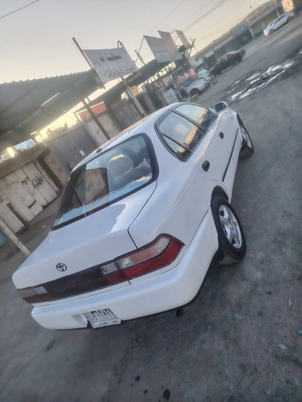 كورلا 94 مرتجه ومصبوغه عام رقم بغداد سنويه لل 2030 شرط التحويل  كير محرك جديد كهربايات كلها شغاله جاهزه من كلشي  السعر 45 وبيها مجال بسيط 
***********
***********
