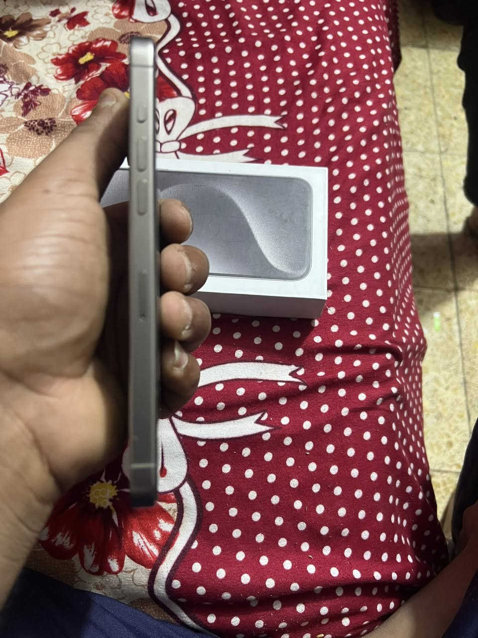 سلام عليكم 15برو ماكس بطاريه 95ذاكره 256.  الجهاز ماستر ستعمال قليل وتر كفاله من الشخط 
السعر 1200وبي مجال شي بسيط 
خاص مفتوح


**إذا كنت صاحب هذا الإعلان وتريد حذفه لأي سبب، رجاءا أرسل رسالة إلى الدعم الفني**