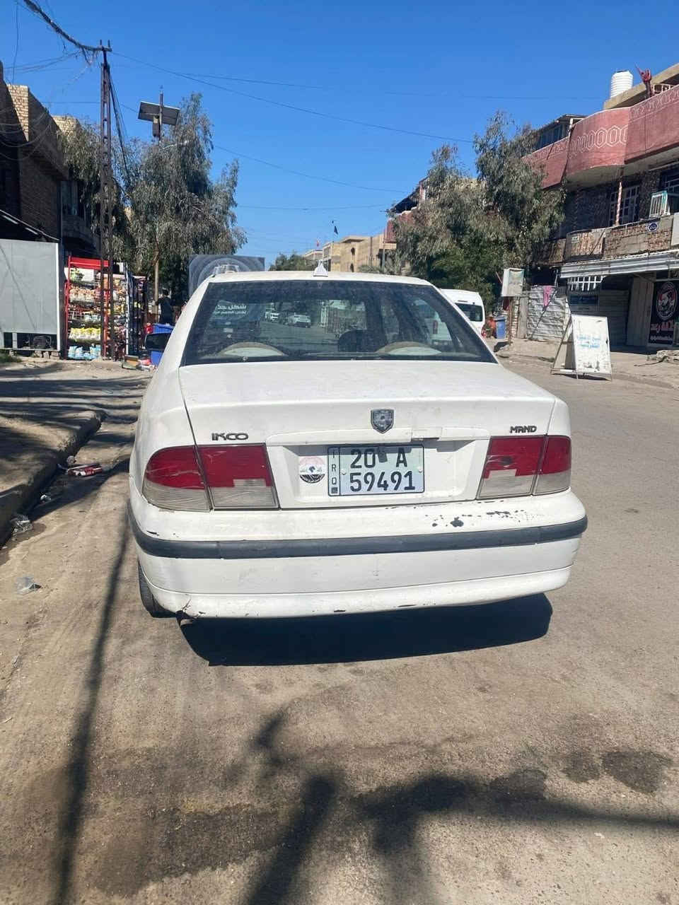 السلام عليكم سمند موديل ٢٠١١  عامه كير مكينه حداديه تخم تاير مكان سياره بغداد  السعر35 وبيه مجال رقم ديالى 
‏‪***********‬
