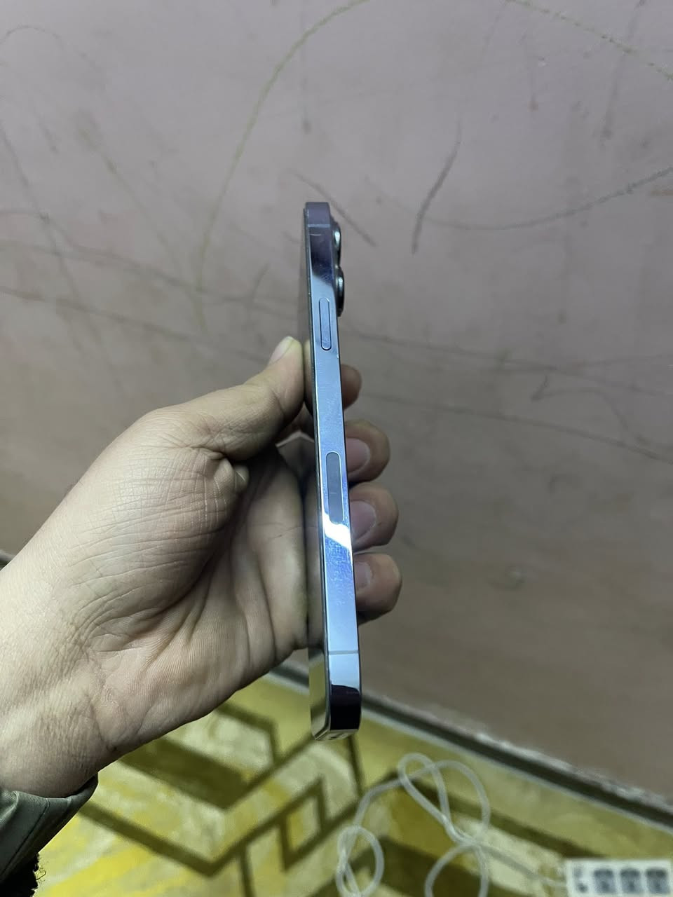 السلام عليكم أيفون 13برو ماكس للبيع  ذاكره 256. بطاريه 87نضيف جدا مكفول من الشخط  السعر 750 وبي مجال للاستفسار ***********
