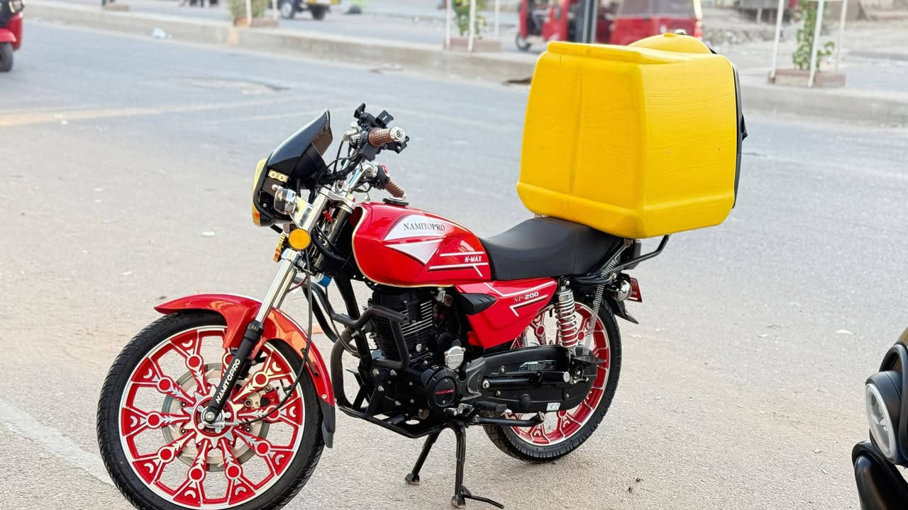 السلام عليكم
دراجة n-max 
موديل. 2026
محرك 200 np
 كفالة عامة (من الشخط)
السعر #مليون وربع 1,250
 وبيها مجال حگ الجية
مكاني بغداد رقم الهاتف 
***********
