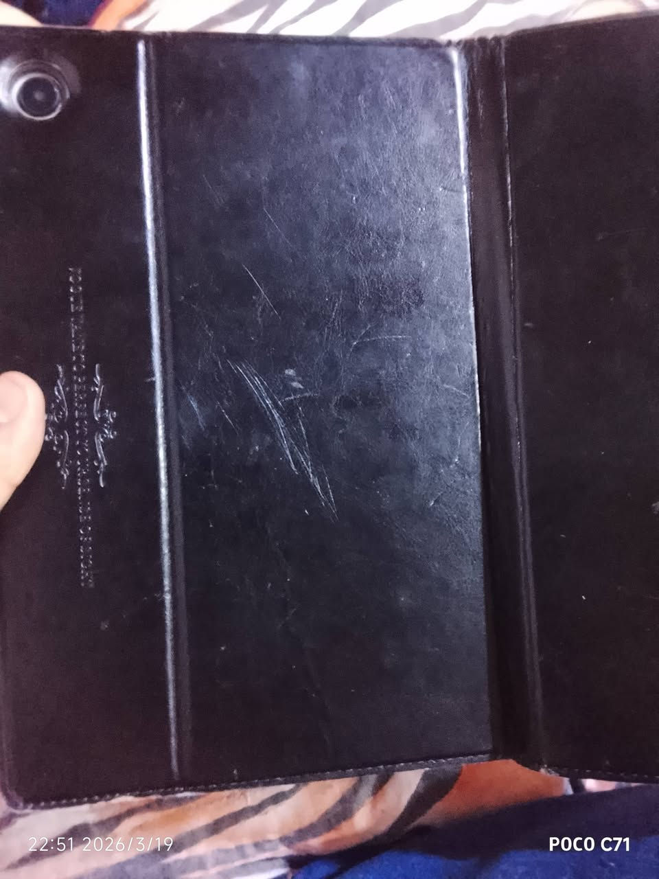 ايباد سامسونجa8معالج قوي بي 
شاشه مو محتركه بيها رطوبه بس منتسوي وضع الداكن كلشي ميبين ميشكل ابد لمس سلس شاشه كبيره بوبجي60فريم مراوس بيفون اكس او 8


**إذا كنت صاحب هذا الإعلان وتريد حذفه لأي سبب، رجاءا أرسل رسالة إلى الدعم الفني**