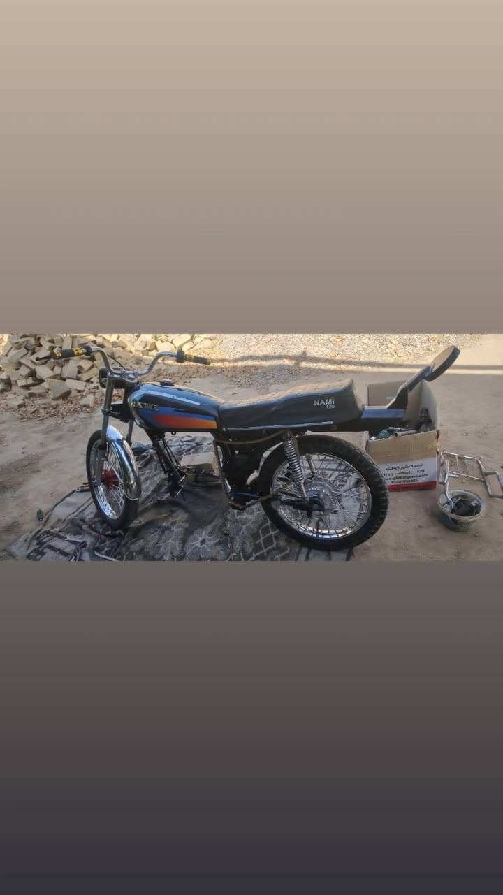 السلام عليكم دراجه 4 كير تعمير جديد وصبغ حراري  للبيع
( بدون مكينه )  180


**إذا كنت صاحب هذا الإعلان وتريد حذفه لأي سبب، رجاءا أرسل رسالة إلى الدعم الفني**