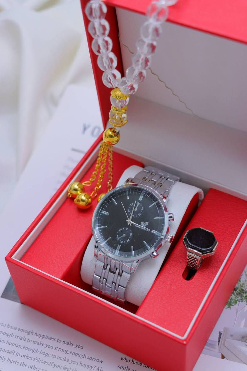 🔥 خصم خاص لفترة محدودة 🔥
طقم رجالي فاخر ⌚🖤
ساعة + خاتم + مسباح بأناقة تخطف النظر
✨ السعر بعد الخصم يفوتك إذا تتأخر
📦 توصيل لكل محافظات العراق
قناة التلي/.  https://t.me/smailAH


**إذا كنت صاحب هذا الإعلان وتريد حذفه لأي سبب، رجاءا أرسل رسالة إلى الدعم الفني**