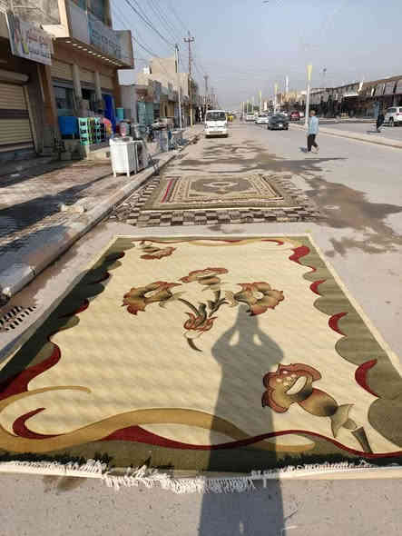 سلام عليكم
بدايه موسم جديد نشالله خير وبركه عليكم وعلينه يارب
جميع مفروشات متوفره بحجام وقياسات 
من كنابير الكاشان اليراني اصلي 
نضافه فول بدون جوي وضرر 
المكان تكريت القادسيه قطعه ٥٠٠مجمع الطبي
معرض ثامر الزين متوفر جميع الثاث مستخدم `
***********(تصال ) واتساب
