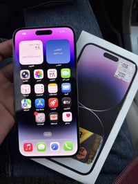 آيفون ١٤ برو ماكس • ٢٥٦ • بطارية ٧٥٪