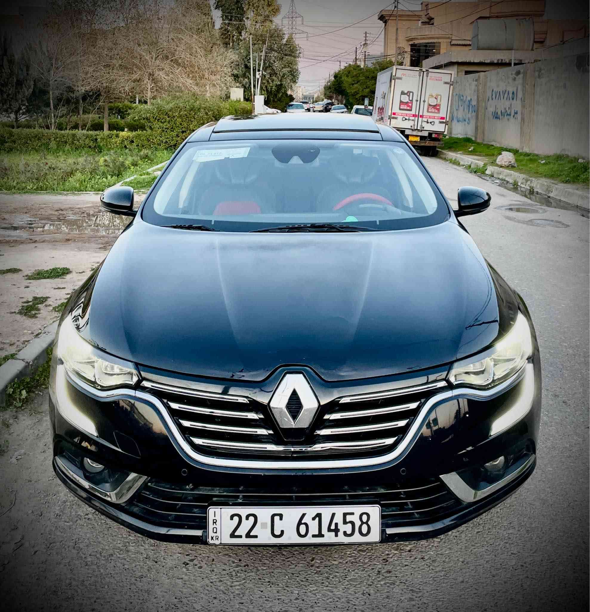 رينؤ تاليسمان موديل 2018 صفري شريكة 
 فول فول موسافات  بةشةرت يه ك ده رگا بؤياغه 100كيلو متر رؤيشتوه توند تول رةقم وسه نه وي نوي   گوشين سارد گةرم گوشين كارةباي داتاشؤي گوشين مساج بامؤراما فول فول مكينة 16 تؤربؤي    هه موي به شه رت   (سعر110)  *********** أربيل, العراق
