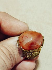 خاتم • عقيق يماني • نحاس