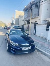 كيا اوبتما للبيع (بدون مراوس) موديل 2017 بيهة صبغ جاملغ خلفي وباب خلفي...