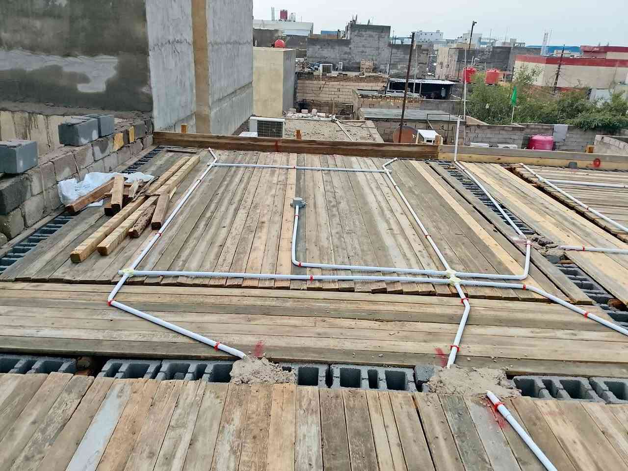 نشر سقف البصره الحيانيه 
طريقة عملي 
حفر كوسرة 
سحب واير بدون اي جوين 
ربط نقاط مع كبس بوتلس جميع النقاط 
***********
