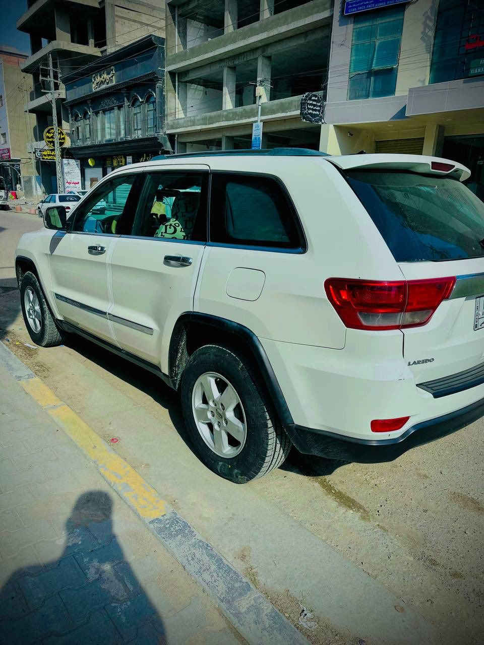 السلام عليكم جيب مديل 2012وارد كندي  رقم بغداد بسمي محرك 3600 بيه جاملغ وبنيد تبديل فقط بدون صبغ الباقي كفاله من صبغ وضربه وتبديل سياره جاهزه تخم تاير جديد حداده توني مسويه تبريد تدفئه كير محرك كفاله السعر 168وبيه مجال مكاني  بصره القرنه بني منصور للتصال 
***********
