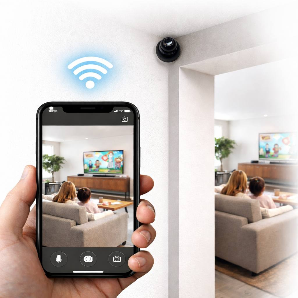 كاميرا WiFi الصغيرة
👁️✨ خلي عينك على كل شي بذكاء وهدوء!
كاميرا WiFi الصغيرة بجودة HD، تحميك وتخليك مطمئن وين ما كنت عبر تطبيق Z-IOT CAM 📱🔒
• متابعة مباشرة: شوف كل اللي يصير من موبايلك لحظة بلحظة 🎥💨
• حجم ميني: تصميم صغير وسهل الإخفاء في أي زاوية بالبيت 🏠🤏
• اتصال ذكي: تدعم الـ WiFi والـ Hotspot لسهولة الربط والتشغيل 🌐
• وضوح عالي: تصوير نقي وتفاصيل واضحة تخليك ما تفوت شي 🎯
أمانك صار بجيبك.. بساطة، صغر، وحماية! 💪🛡️
🔴 السعر 20 الف🔴 
 والتوصيل مجاني جميع محافظات العراق
للطلب راسل الصفحة
*********** واتساب
