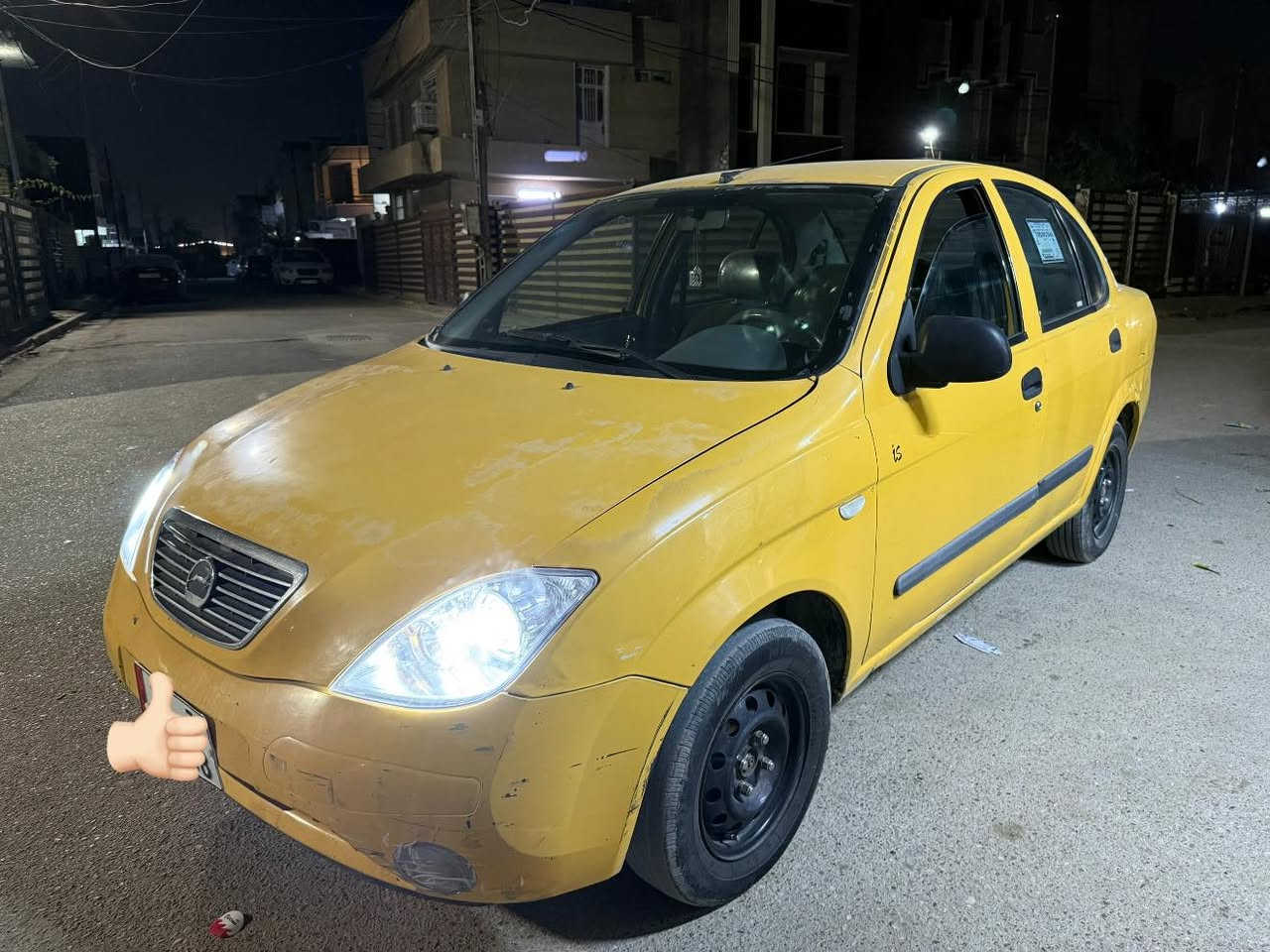 السلام عليكم للبيع طيبه مديل  15 كير مكينه كفاله  بيها ضربه باب وره السياق ول جاملغ سياره حلوه كاعده رقم انكليزي جديد مصفر هيئه وغرامات السعر 34. وبيها مجال مكاني بغداد الدوره ***********
