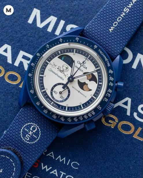 ساعة من ماركة اومكا Omega x Swatch MoonSwatch وارد اوربي
تحفة فنية

تصميم مستوحى من سطح القمر والأرض

مكينة كوارتز ناعمة ستوبوج (جميع السناتر شغاله)

المينا رمادية محببة تعكس شكل التضاريس القمرية

فول لامينوس ارقام واميال

مؤشر مراحل الأرض شغال يظهر الأرض بألوان خاصة والمحيطات تتوهج تحت ضوء UV

مؤشر مراحل القمر شغال 

هيكل من مادة Bioceramic (خليط بين السيراميك والبلاستيك الحيوي)

 سير قماش VELCRO مختم

زجاج معدني مقبب ضد الخدش

مقاومة ماء وغبار 

السعر40 مع توصيل والملحقات


**إذا كنت صاحب هذا الإعلان وتريد حذفه لأي سبب، رجاءا أرسل رسالة إلى الدعم الفني**