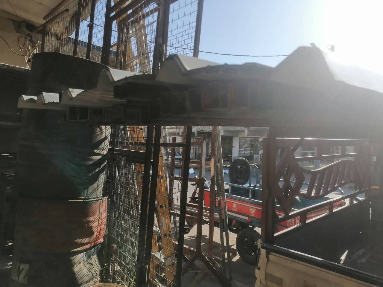 اللهم صل على محمد وأل محمد
#متاح
شغل اليوم حدل بيت درجه اولى(حادله مع العامل)
ايضا متوفر جميع مواد الايجار
ايضا تم وصول وجبة مسواك جديد كافة انواع الحديد والخشب.
ايضا يوجد توصيل
#سكلة العابدي
كوت(الاحرار )الحسينيه.مجاور جامع الاحرار الكبير
***********
