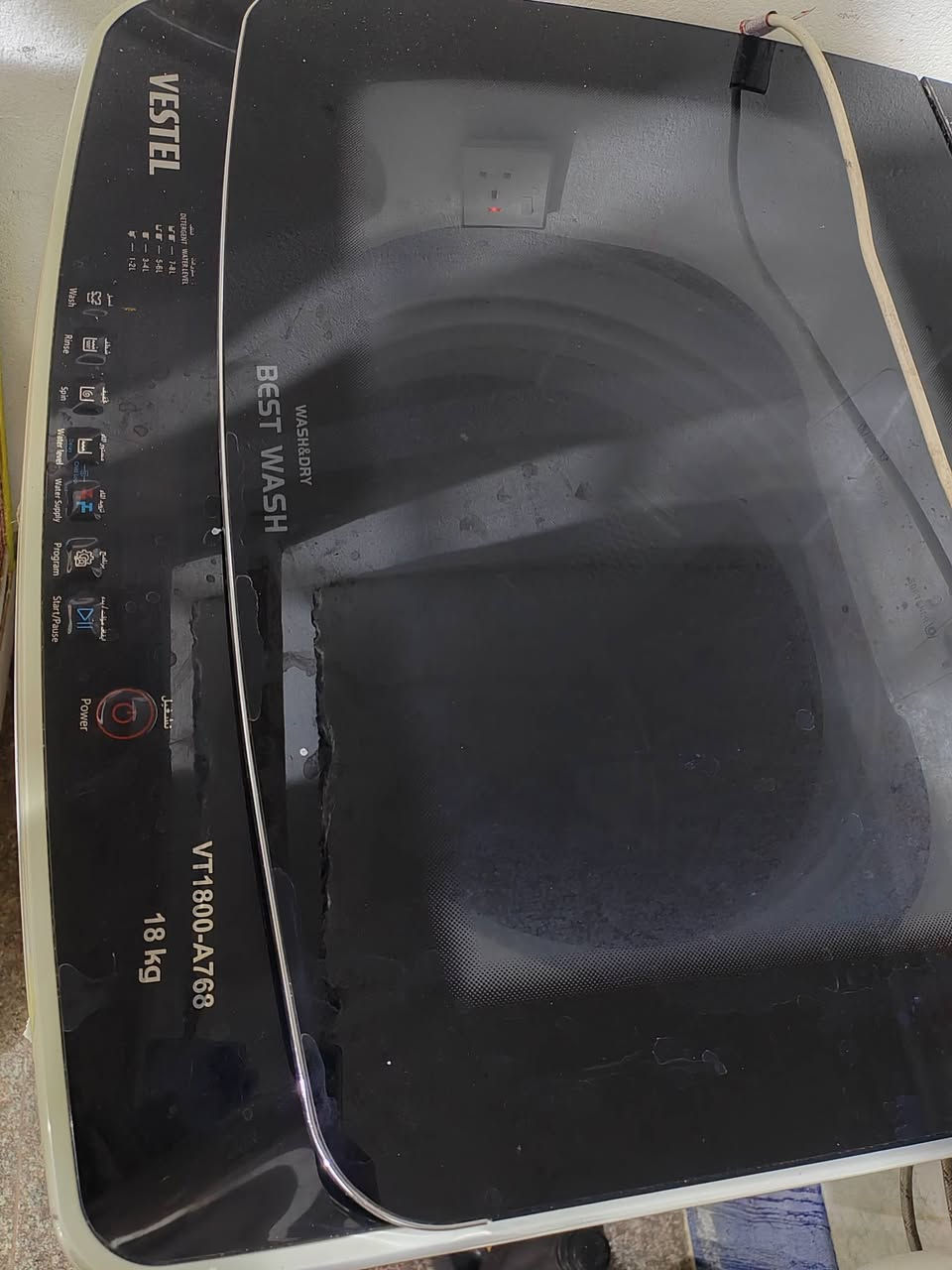 غساله اوتماتيك للبيع شغاله وكلشي مابيها غسل وتجفيف كبيره 18 كيلو السعر  250 الف ***********
مكاني الخاجيه
