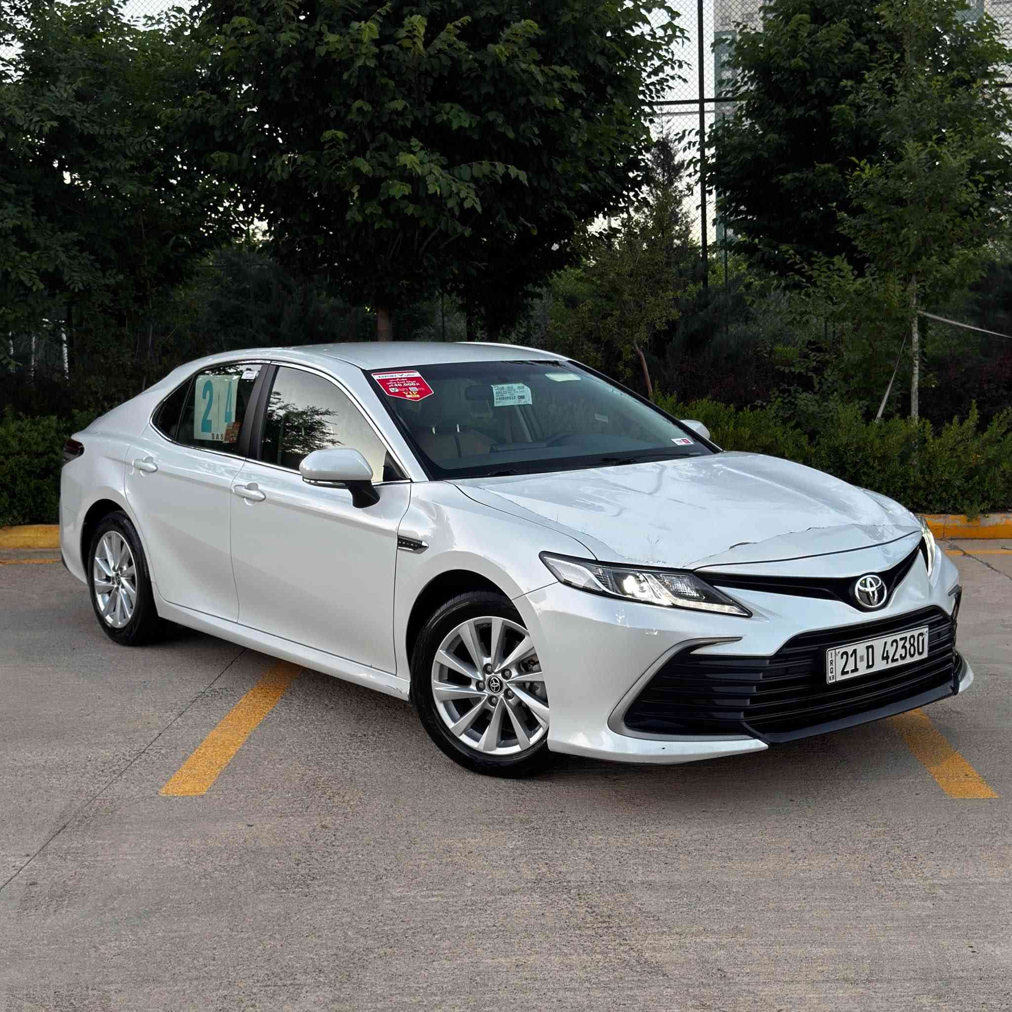Toyota camry 2024 LE  SAS 
28 هەزار  كم حقیقی ڕۆیشتووە 
سفری شریکەی ساز ە ( تۆیۆتا عیراق) 
یەک سێرڤسی ڕۆنگۆرینی بێبەرامبەری ماوە لە شەریکە

دەعامی بۆ دەعامی بە شەرت بێ بۆیاخ بێ سارد بێ تەرزە و کرانەوە بێ جال و شوخت لوک لوکە  

مواسەفاتی LE ە شاشە و کامیرای بۆ بەستراوە وە هەموو ئەشیای بیلادی ماوە 
گێر و مەکینەو تەقە و رەقەش بە شەرتی فەحس هەمو گیانی وەک شەریکە ماوەتەوە 

سعر 230 وەرەقە و کەمیک مجال
شوین سلیمانیی 
تلفون 📲 ***********

Toyota camry 2024 LE  SAS 
28 الف کم ماشییە 
صفر شریکە ساس وکالە ( تویوتا عیراق ) 
بی واحد سیرفس تبدیل دهن مجانی من الشریکە 

دعامی للدعامییە مکفول کفالە عامە ( بدون صبغ بدون بارد بدون شخط و رصعات بدون حالوب بدون کلشی لوکککک ) 

مواصفات LE معروفە و اخلیها الشاشە و الکامیرا و الشاشە بلادی موجود 
محرک و کیر و صدر و حدادییە کلە بشرط علی وظع الشرکە 

سعر 230 و مجال بسیط
مکان سلیمانییە 
تلفون 📲 *********** السليمانية, العراق
