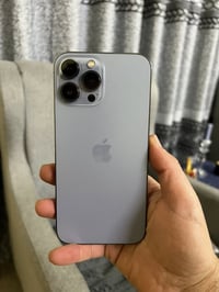 أيفون 13برو ماكس للبيع شرط حاسبة نورمل  الذاكرة 128  البطارية 93 تك نم...