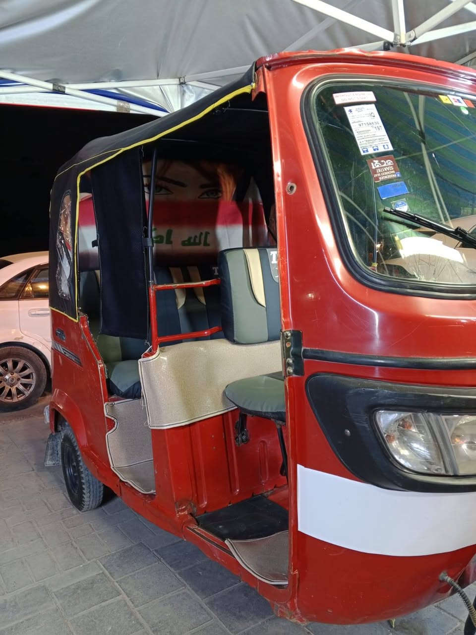 تكتك tvs موديل 18 تكتك لاصبغ ولا معجون تكتك برغي ما عايزة كاملة مكملة كهربائيات كاملة كلها تشتغل لايت بك لايت اشاير تكتك من ايدك للشارع كبل اطلع اشتغل
اوراق كاملة شرط الترقيم 
السعر : 3500 وبيها مجال 
العنوان : بغداد الشعب يم سوك شلال 
الرقم: ***********
