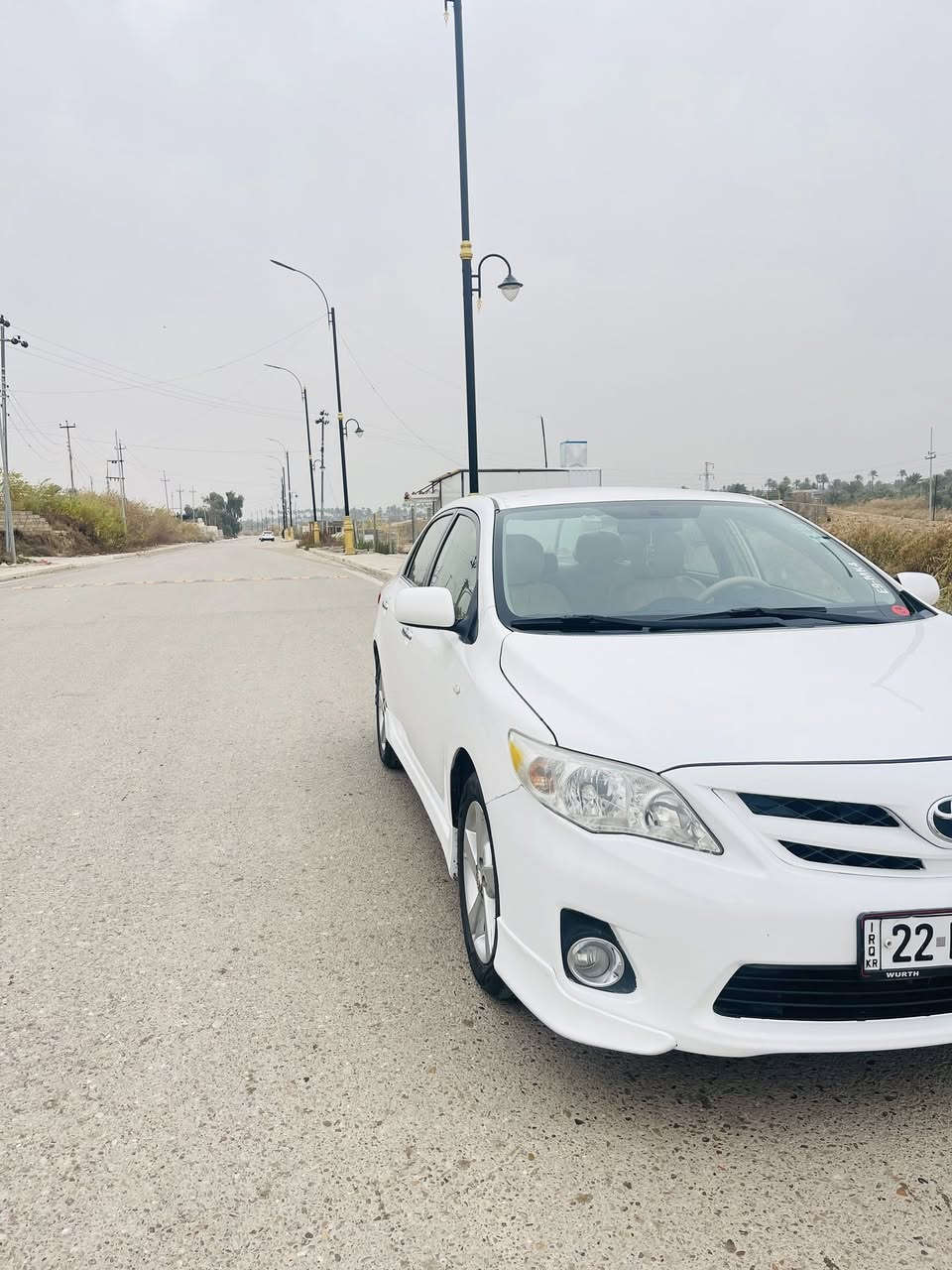 السلام عليكم تويوتا كورلا 2013 خليجي قطعتين صبغ بدون دواخل محرك 1800 ماشيه 150الف جاهزه تايرات كهربائيات تدفئ وتبريد صدر دبلات السعر 135
صلاح الدين الضلوعيه ***********
