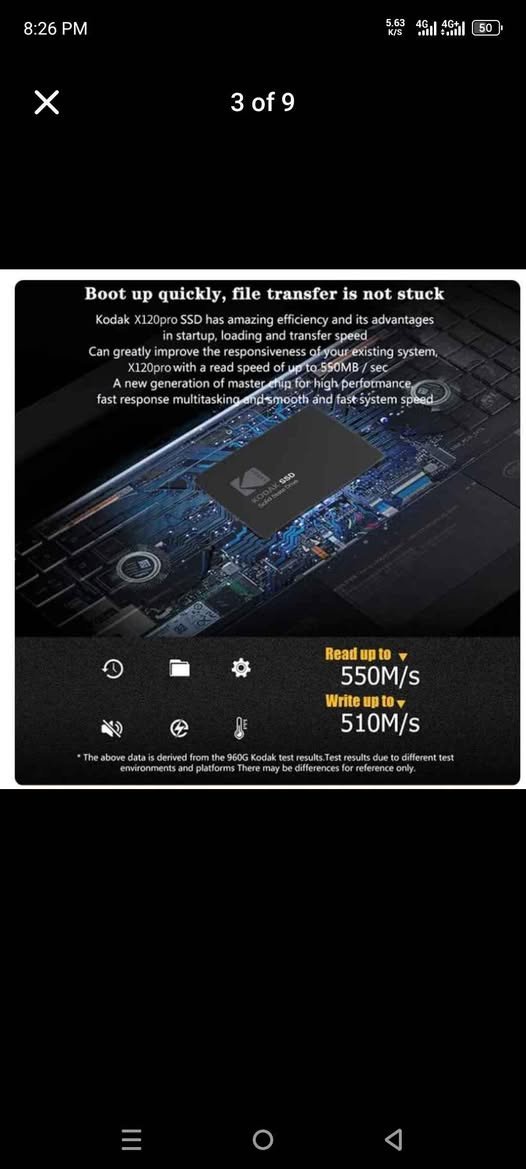 • تصميم داخلي: بفضل تصميمه الداخلي، يتناسب هذا القرص الصلب تمامًا مع هيكل الكمبيوتر المحمول، مما يجعله مثاليًا لترقية سعة التخزين. • ناقل SATA III: مزود بناقل SATA III، يضمن هذا القرص الصلب نقل البيانات بسرعة عالية وأداءً فعالاً لجهاز الكمبيوتر أربيل, العراق


**إذا كنت صاحب هذا الإعلان وتريد حذفه لأي سبب، رجاءا أرسل رسالة إلى الدعم الفني**