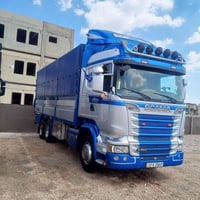 سكانيا 2015 مكينة580 ريتايدر ثلاجة تخم تاير تسجيل جديد باسمي  موبايل07...