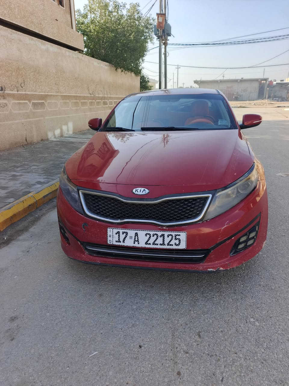 كيا اوبتما خليجي موديل 15 مكينة 2400 جاهزة من كل النواحي مصبوغة عام السعر 95 وبيها مجال حگ الجية مكاني سماوة 
***********
