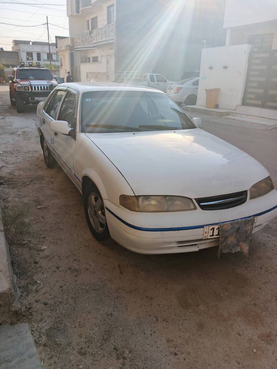 برنس 96 فراشه رقم بغداد سنوية 29 
الهزة 27 الشهر الخامس تبريد يشتغل 
تخم تاير جديد حدادية مظبوطة السياره بسمي عنواني الدورة
***********
السعر 35 ورقة وبية مجال حك الجية
