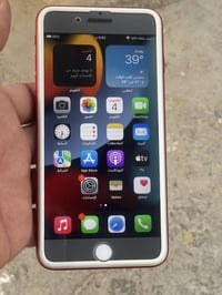 آيفون 7بلس ضمان السعر 95 نهايته الذاكره 128  البطاريه 100  شاشته الاصل...