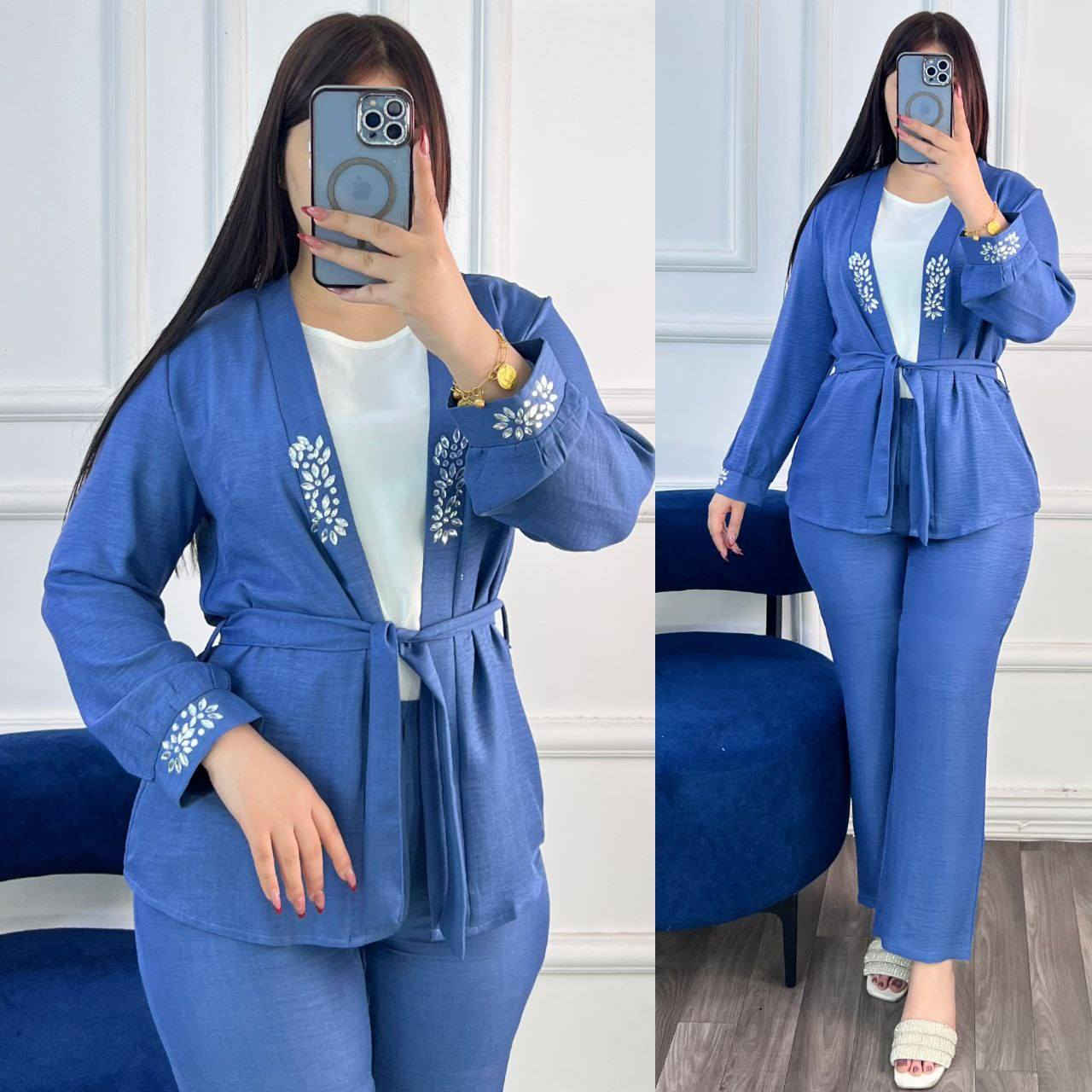 🌸 كوني دومآ متألقة 🌸
أجمل الموديلات لسنة 🌞2025🌞

وصل سوت الشياكة 💃🤭

سوت صيفي متكون من 4 قطع ( سترة + كات داخلي + كيلوت + حزام )
خامة القماش كريشة تركي بارد وناعم نازك القماش أصلي درجة أولى بداعة الفصال يجنن باللبس والقماش الروعة مكفول 💯🤭♥️♥️

القياسات : 42 / 44 / 46 / 48 / قالب راهي ستندر 💯✅

🚘 يوجد خدمة توصيل لجميع محافظات العراق


**إذا كنت صاحب هذا الإعلان وتريد حذفه لأي سبب، رجاءا أرسل رسالة إلى الدعم الفني**