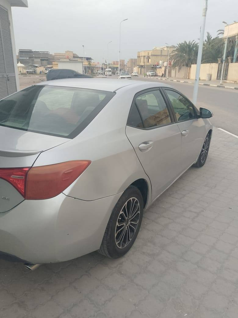 السلا عليكم كورلا SE موديل 2017 حادث خلفي ما مبدل بيها اي قطعة بيها صبغ فقط جاملغ خلفي رقم بغداد باسمي سنويتها ل2030 مكانها البصرة السعر 120وبيها مجال 
محرك1800
***********
