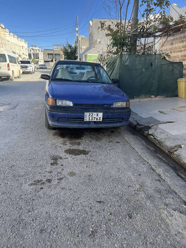 سلام عليكم مازدا 323 مودیل 1993 گیرو مەکینە بەشەرت سبوخ حامه بەبێ لێدران سەنەوی نوییه تا 2030 هەزەی نوێیە بەشەرتی بەناو کردن سحری 42 گەڵاو مامەڵە.... ژمارە موبایل.... *********** أربيل, العراق
