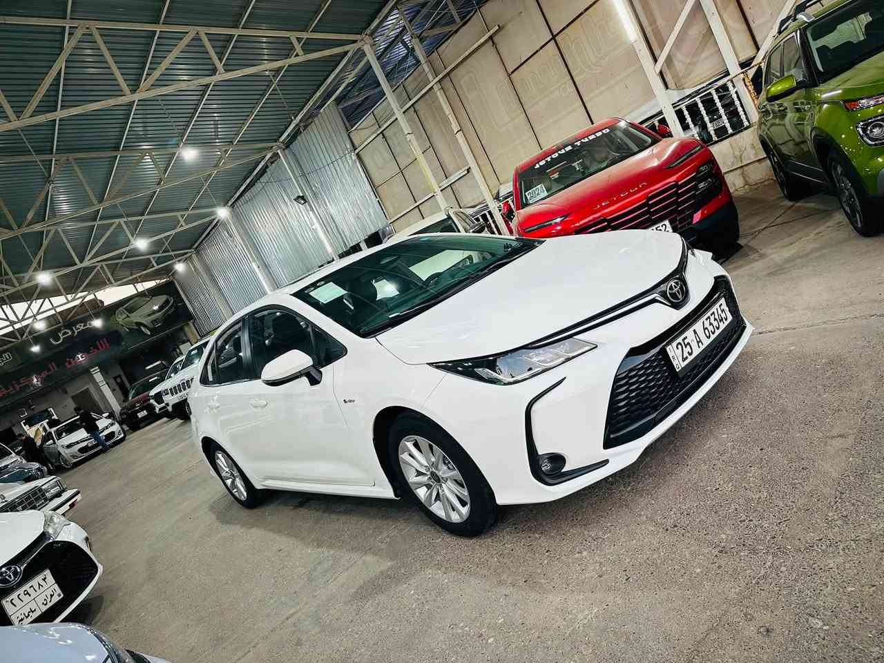 كورلا  2025 هايبرد ماشي 17 ألف كيلو فول مواصفات رقم كركوك بدون ضرر بدون تعديل مكفولة سعر 163$ وبي مجال عنوان كركوك رقم مبايل ***********
