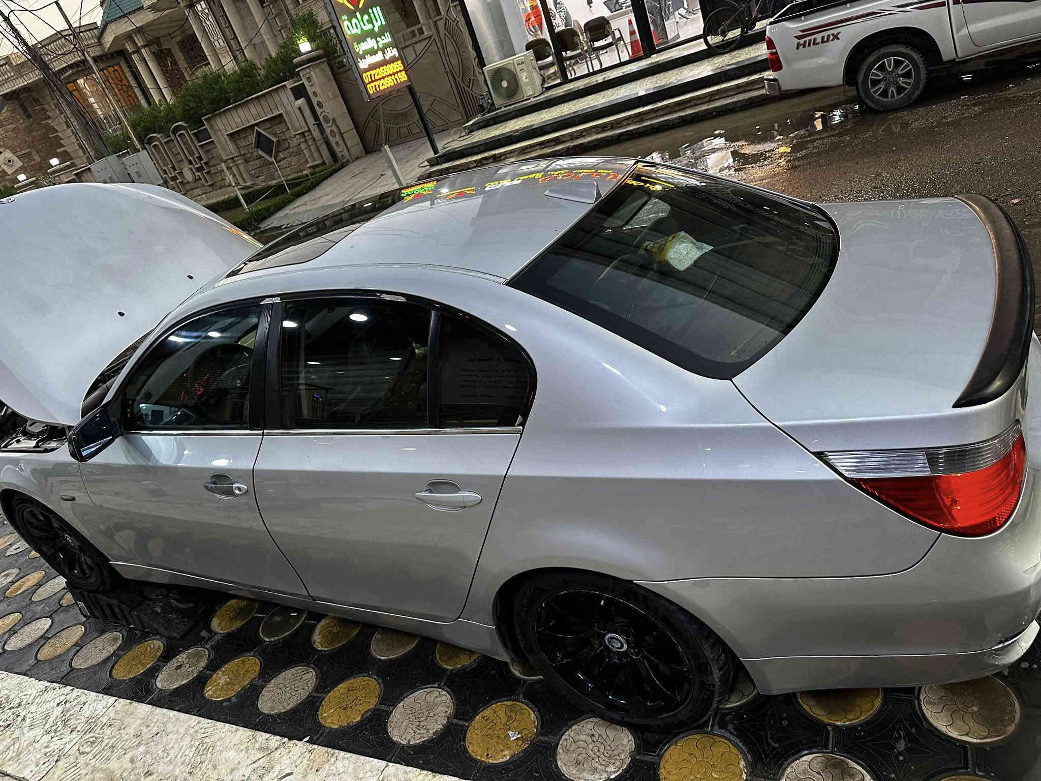 سياره BMW E60 225ميماتي موديل 2004 سويج كامل مواصفات تدفائة مقاعد تبريد شغال كير مكينه مكفولات   منضومه غاز ضرره باب سايق مبدل بل خارج نقصهه صبغ دعاميات مشط ستيرن ينضح دهن الستيرن ثكله زين صدر امامي قبل سبوع بدلته دبلات خلفيه تعبانه فقط مقاعد اماميه تعبانه رقم اربيل سنويه تصقط بعد شهر سعرهه 113 $ شرط تحويل ***********
