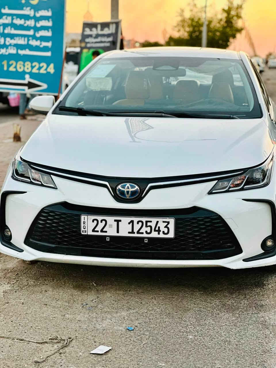كورلا 2024 HYBRID
المواصفات 1/1 
-محرك 1800 هايبرد شحن ذاتي 
-سلايت فتحه سقف 
-رادار امامي 
-تحديد مسار 
-قياده ذاتيه 
-3 انضمه قياده :-(ايكو ، نورمال ، سبورت) 
-قرائه علامات الطريق المروريه 
-بصمه تشغيل 
-دخول ذكي يده الأبواب 
-هاند بريك بصمه 
-اوتو هولد 
-كيجات ديجتل 
-شاشه مسجل 
-كأمره خلفيه دواره 360 درجه 
-كاربلي بلادي 
-تبريد قطعتين امامي خلفي 
-لايت زينون عالي 
-لايت زينون ناصي 
-بروجكتر لد زينون 
-لد صباحي زينون 
-بكلايت لد 
-حساسات اطارات 
-حساسات امطار 
-مانع انزلاق 
- إيفو مود 
-مود درايف 
-تحكمات الستيرن كامل 
-ويل كب بلادي حجم 16 
-كلين تايتل (لا صبغ لا بارد لا تبديل لا رصعات لا شخوط )
مكفوله كفاله عامه حتى الدعاميات 
-فرشات + سبير مانازلات بلادي شركه 

العنوان : كركوك حي الخضراء 📍
رقم الهاتف : *********** 📞
