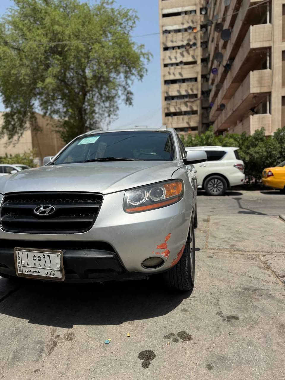 سنتافي 2007   امريكي محرك 6  حجم المحرك 2700 
5 راكب 
صور السونار داخل المنشور 
رقم نينوى 
كوبون بانزين بيها 
داخل صاج 
محرك شرط + كير شرط 
تبريد شغال + تدفئه شغاله 
طخم تاير جديد 
منظومه زينون عالي ناصي 
شاشه + كامرة 
السعر 102 💸
العنوان - موصل جانب الايمن 
*********** واتس + سيم موصل, نينوى
