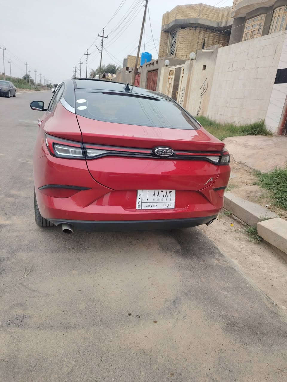 السلام عليكم  جاك سفن موديل ٢٠٢١ مواصفاته فول سياره فتحه كشنات جلد شاشه كامره سايد بريك بصمه إطفاء ذاتي لد متغير بل أبواب أضواء ودشبول ٧ الوان مواصفات هواي كلش محور  مكينه وكير وضغيره وعقل كله كورله ١٨٠٠ مكينه كله ربط بلاد سياره وارد خليجي صار بل عراق بيه حادث مقدمه سياره  بنيد نفسه راجع وباب الصدر هم نفسه راجع فقط ماشيه ٩٠ فقط مابيه كل نقص ابد من طول ل طول رقم ذي قار معوقين بعد كم شهر  صير حره سياره وكاله عامه  سعر سياره ٩٥  وبيه مجال واذ اكو مراوس هم عادي  مكاني ذي قار قضاء النصر رقمي ***********
