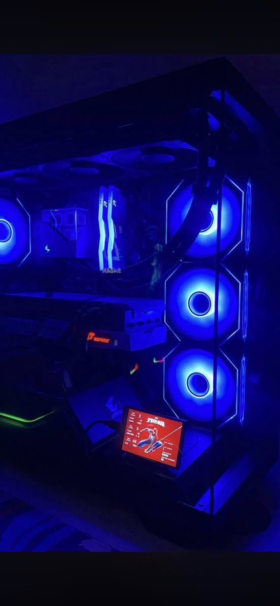 تجميعة للمراوس

سلام عليكم شباب تجميعة رايده مراوس بتجميعة بيهة معالج اقوى واذا جان 3d من رايزن بعد احسن بهواي تجميعة انطي بيهة ضمان من اي مشكلة

RTX 3070 ti i game 

R7 5700x 

Ram Tforce 2x8 16 3600mhz

MB b550 auros elite 

تبريد مائي ٣ مراوح من deepcool LT720 360mm

Power supply 750w plus gold 

1t m.2 

128gb ssd 

Fan lian li 

Case antec 

وياهة شاشة صغيرة تعرفض الحرارة ولمواصفات ولاستعمال مال حاسبة وشكلهة حلو تكدر تغير كلشي بيهة


**إذا كنت صاحب هذا الإعلان وتريد حذفه لأي سبب، رجاءا أرسل رسالة إلى الدعم الفني**