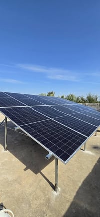 منظومة شمسية • ألواح لونجي 615W • بطارية ليثيوم 15Kw