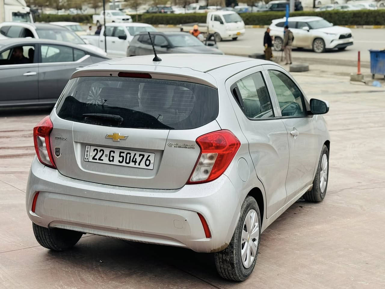 شوفرليت سبارك
موديل ٢٠١٧ خليجي
رقم سنوي. هزه جديد ٢٠٣٠
جاملغ نص باب صبغ بدون دواخل بدون ارباك
سعر ٨٢$ ورقه بي مجال 
عنوان اربيل معرض ابراهيم نامق شيخاني
فايبر واتساب/***********
اسيا/***********
