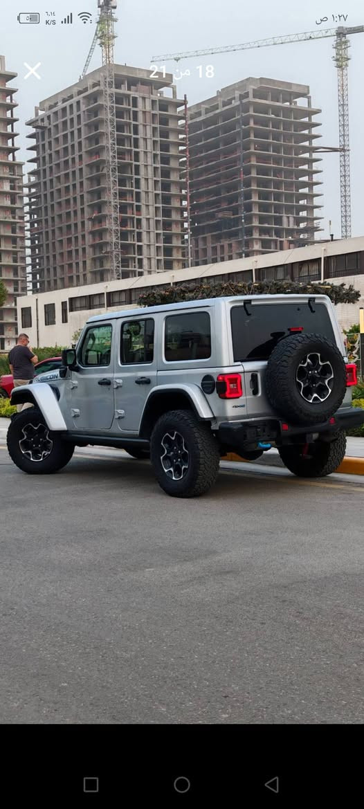 جيب رانجلر 4xe ربيكون لمتد
موديل 2022
  وارد امريكي
أعلى فئة بالرنجلر جناية الرنجلر يعرفون هاي الفئة

 Jeep Wrangler 
 Unlimited Rubicon 4Xe 2022 Silver 2.0L 4 vin:

رقم الشاصي
 1C4JJXR62NW259210

حجم المكينه : 2000 تيربو بنزين + هايبرد + هجين شحن منزلي
المسافه المقطوعه : 22 km       
                       الضرر : موضح بالصور صبغ جاملخ امامي  وخلفي 
                   الايرباك : دركه فقط 

#المواصفات 
1.قماره تتفصخ اصير كشف
2.بصمه 
3.لوكير
4.كشافات 
6.شحن خارجي
7.هيتر بالاستيرن 
8. شاشه
9.هيترات بالكشنات
10.تشغيل عن بعد
11.كشنات جلد 
12هيترات بالكشنات
 

🟩 السعر  _ مناسب 310 ورقة ترهم مراوس بجكسارة مودديل حديث 

رقم بغداد تحويل باي مكان
  
تفاصيل اكثر هذا رقمي ***********

مكاني بغداد العبيدي شهداء الثانية بغداد, العراق
