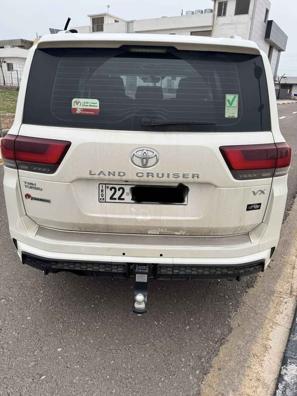 للبيع 

تويوتا لاندكروز 2022 فول VX توين تيربو  ليمتد

خليجي جيهان

الفئة : VX Twin Turbo Limited 

 ماشية 64 الف كم

 بدون صبغ كلين (فقط تعديل بارد باب السائق اربع اصابع اثر طخة باب كراج)

السيارة كفالة كير ومحرك وشاصي شرط الفحص والتراي والسونار 

مواصفات فول 1/1 

رقم اربيل تحويل مباشر 

مكان السيارة | موصل المهندسين 

السعر 63,000$ يعني ( 630ورقة ) وبي مجال بسيط حك جيتك

الشراي يتصل وبالخدمة 

***********
