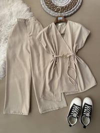 طقم قطعتين • جينز تركي • مقاسات 40-46